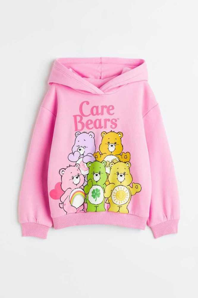 Sudadera Con Capucha H&M Printed Niños Morados | 964073XTB