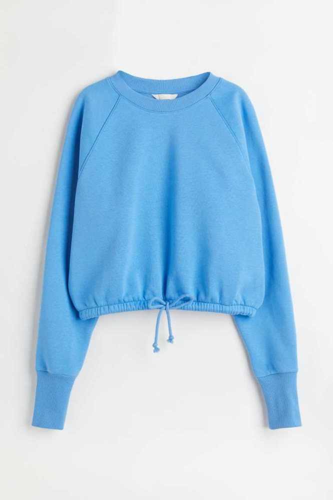 Sudaderas H&M Drawstring Mujer Creme | 835107CQU