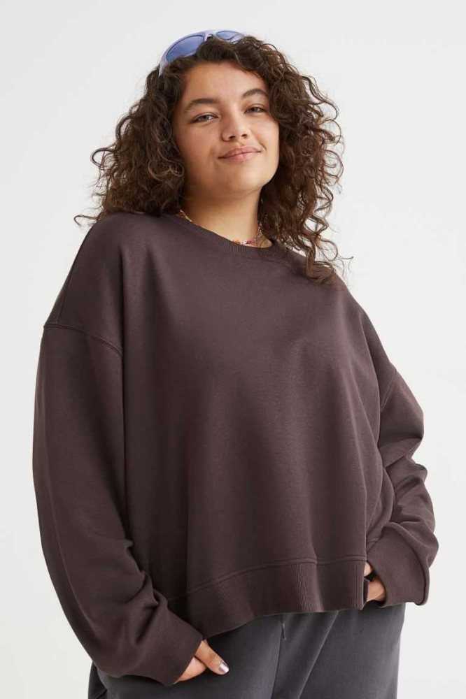 Sudaderas H&M Mujer Negros | 917508CEG