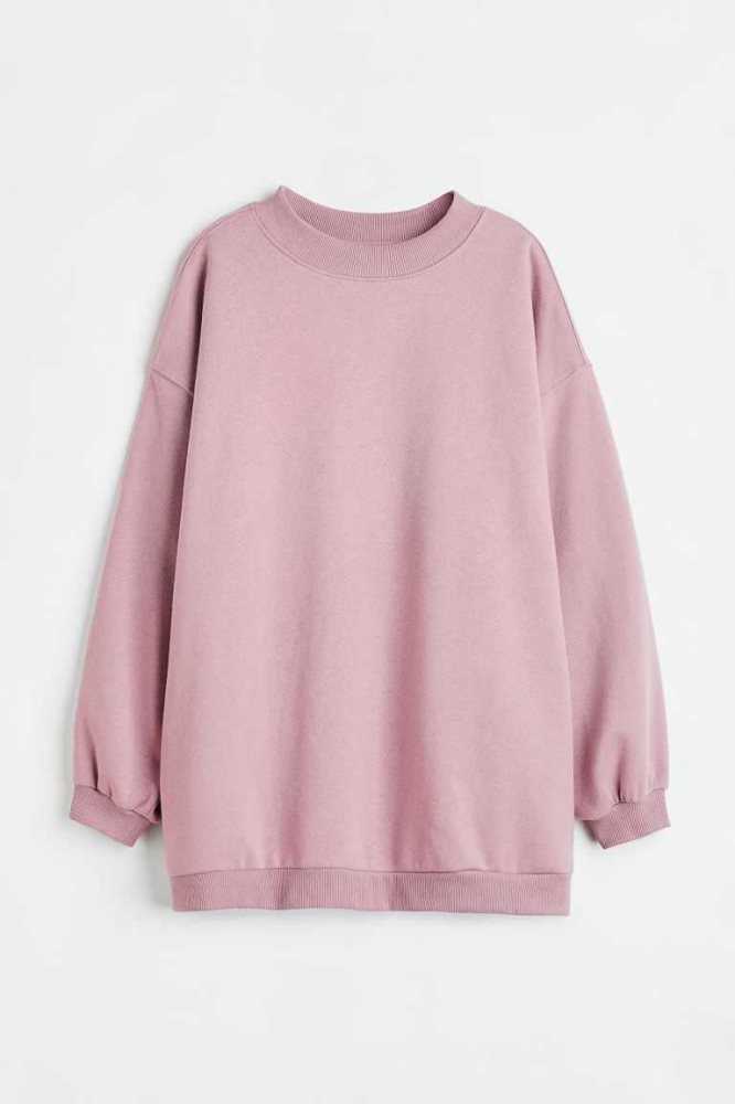 Sudaderas H&M Oversized Mujer Rosas | 361287QDY