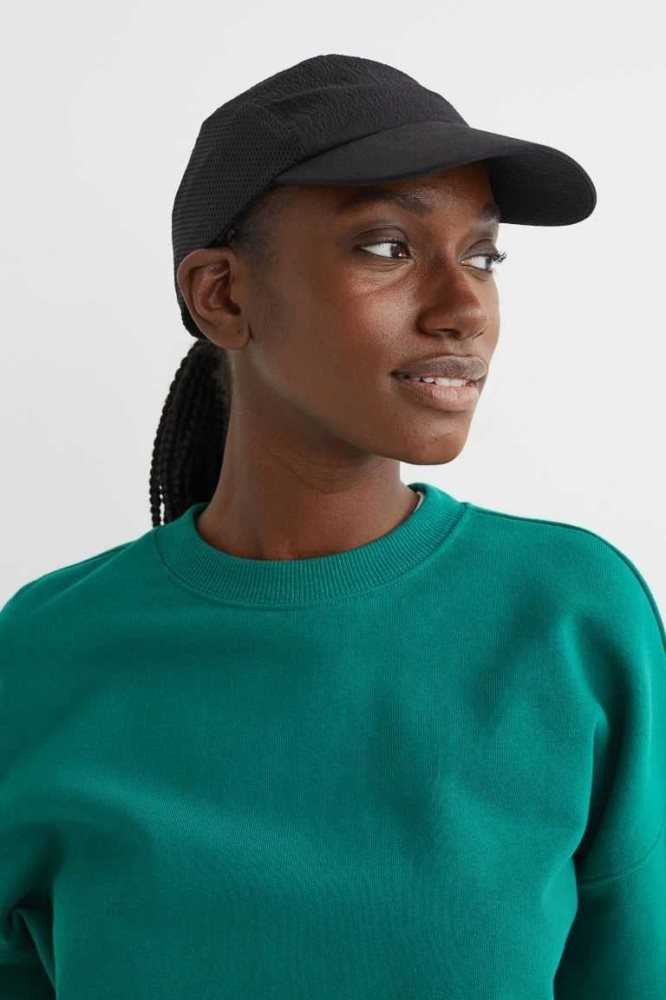 Sudaderas H&M Oversized Mujer Verdes Oscuro | 782160JFC