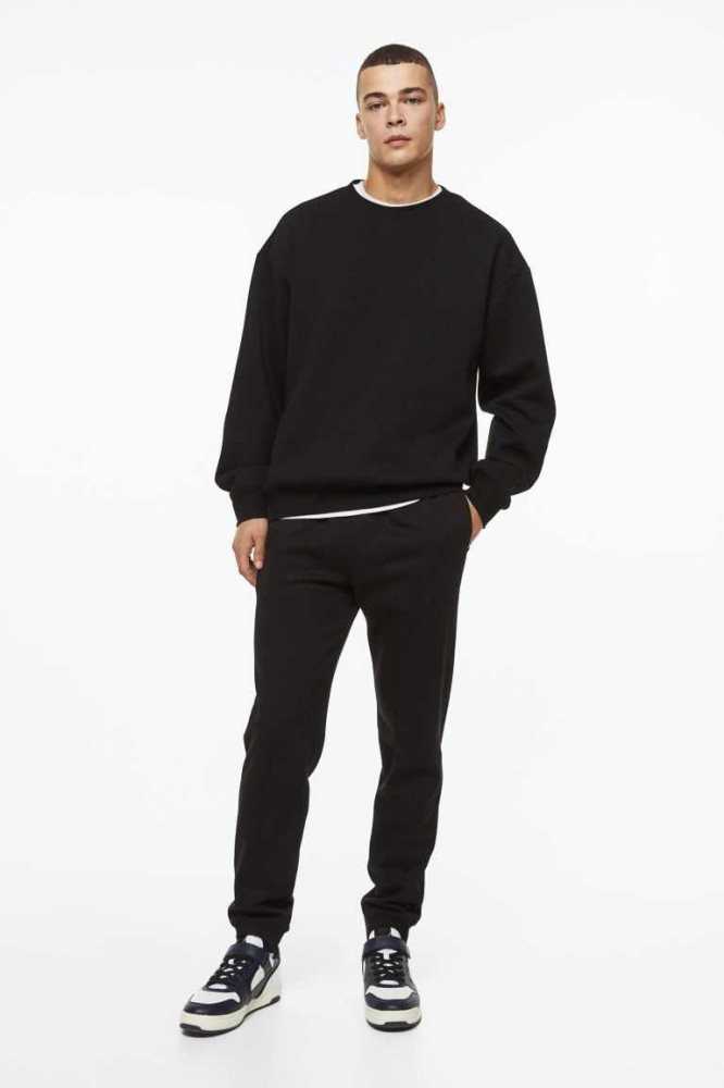 Sudaderas H&M Relaxed Fit Hombre Grises Claro | 013874DOM