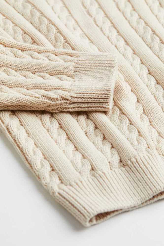 Suéteres H&M Cable-knit Niños Beige Claro | 340125WTD