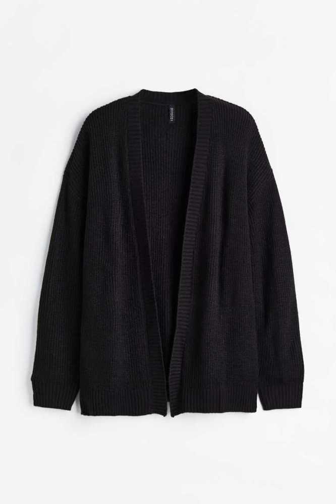 Suéteres H&M Cardigan Mujer Grises Claro | 697820NCG