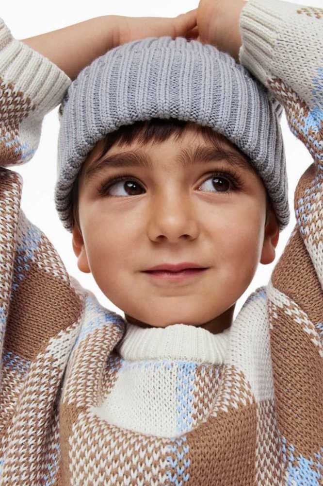 Suéteres H&M Jacquard-knit Niños Marrom | 350246WOV