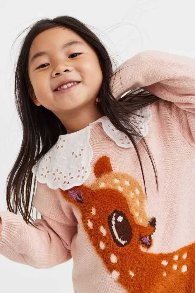 Suéteres H&M Jacquard-knit Niños Verdes | 312479LXI