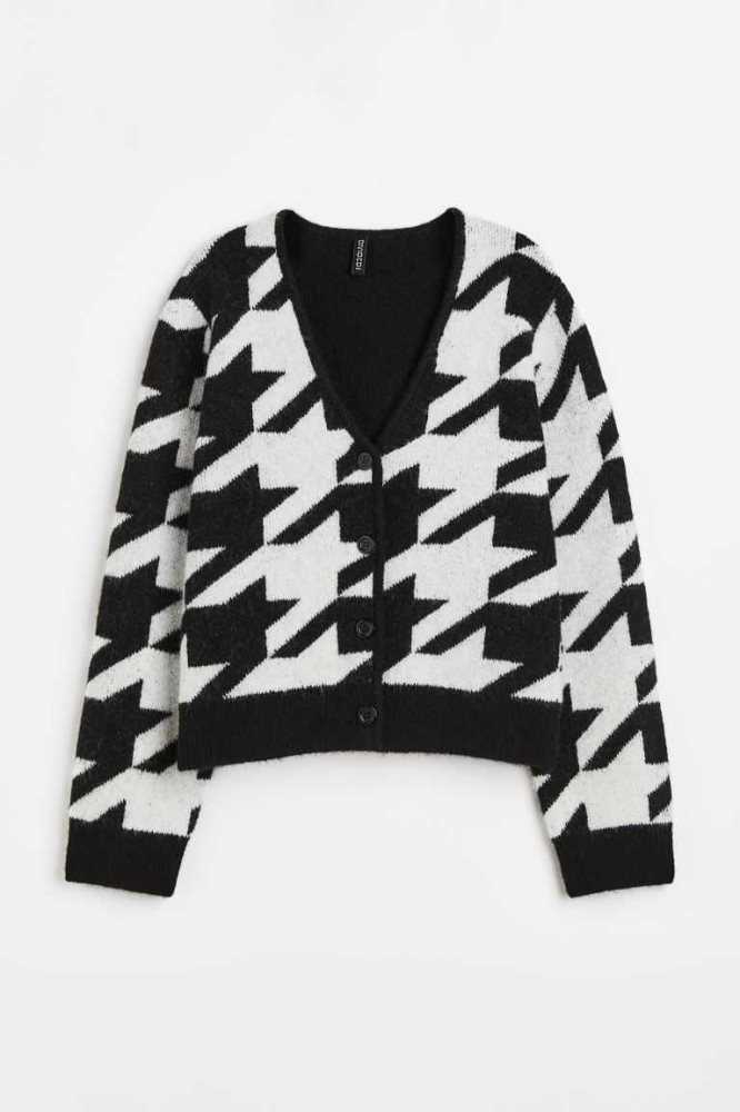 Suéteres H&M Knit Cardigan Mujer Creme | 602971FIM