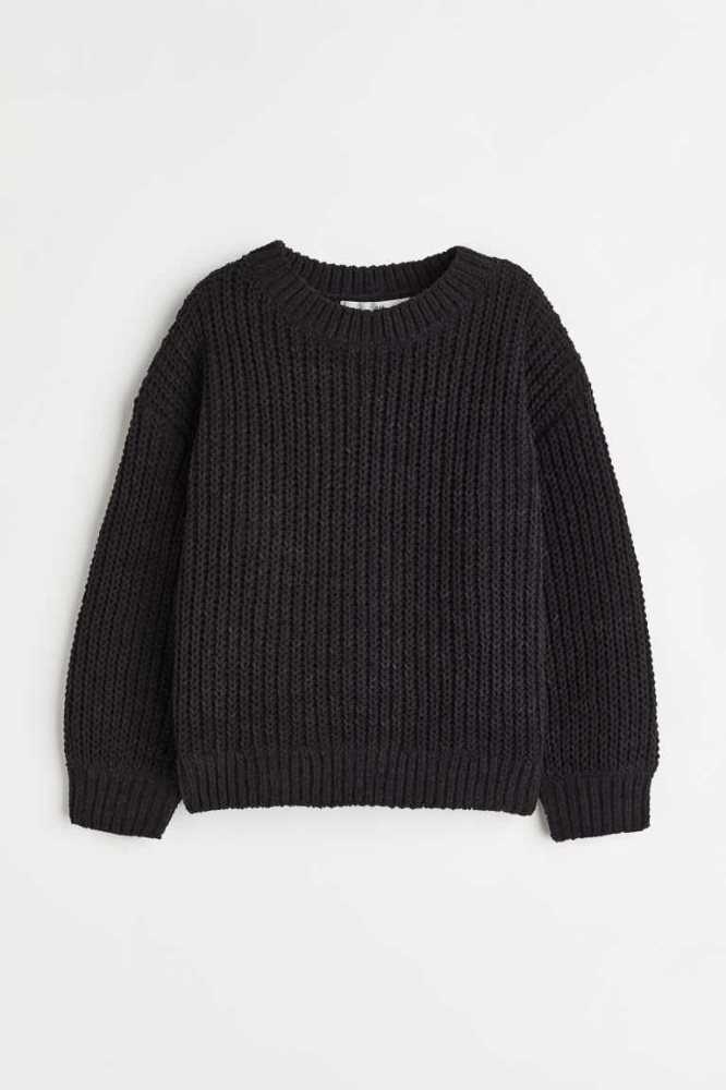 Suéteres H&M Knit Chenille Niños Rosas Claro | 489652FWL