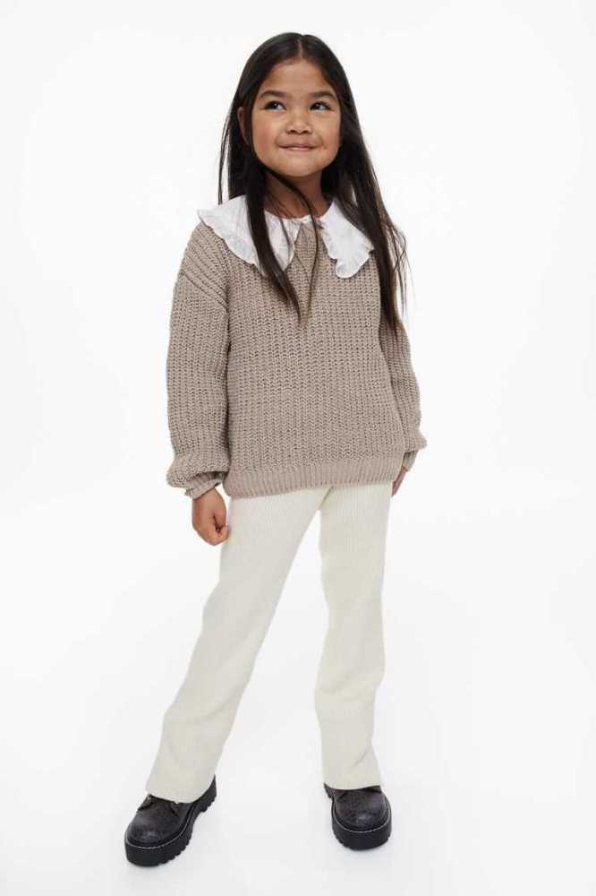 Suéteres H&M Knit Chenille Niños Verdes | 209147CQI