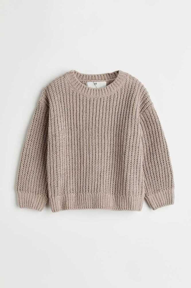 Suéteres H&M Knit Chenille Niños Verdes | 209147CQI