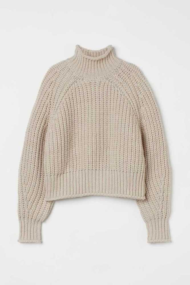 Suéteres H&M Knit Mujer Azules | 193604BHG