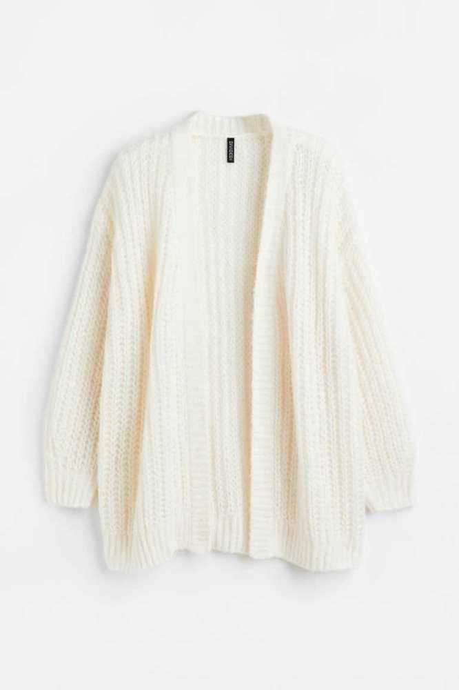 Suéteres H&M Oversized Cardigan Mujer Azules Claro | 498273ENP