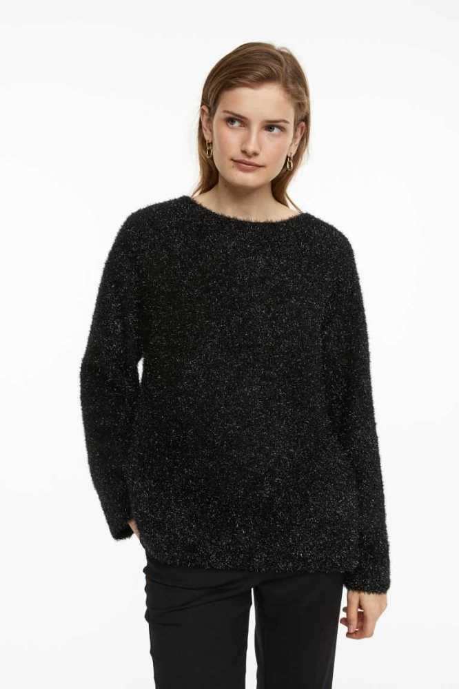 Suéteres H&M Oversized Fluffy Mujer Creme | 804576JUO