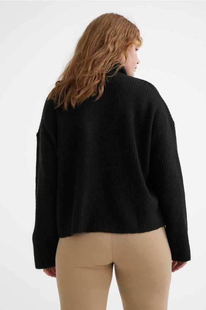 Suéteres H&M Oversized Turtleneck Mujer Verdes Claro | 295648SKW