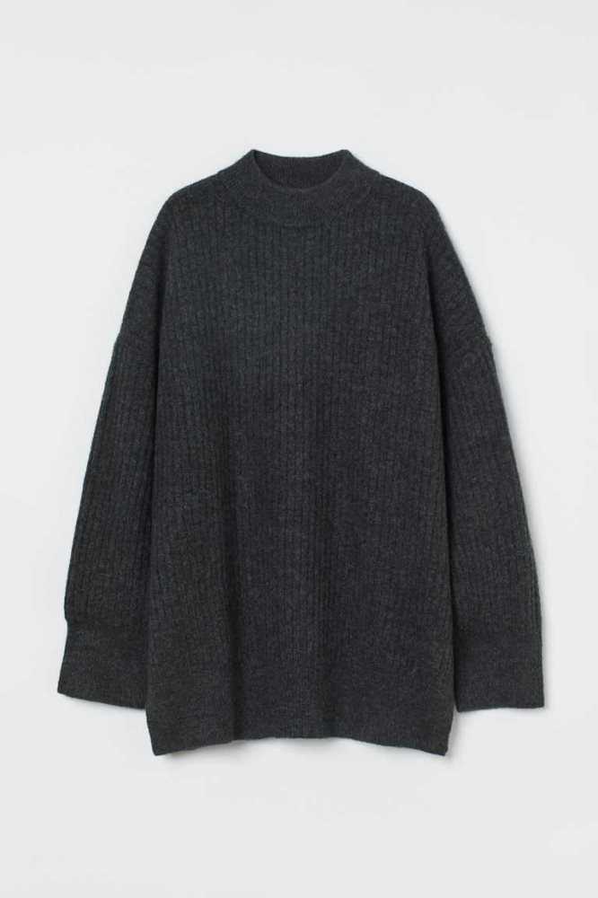 Suéteres H&M Rib-knit Mujer Amarillos | 614897XAW