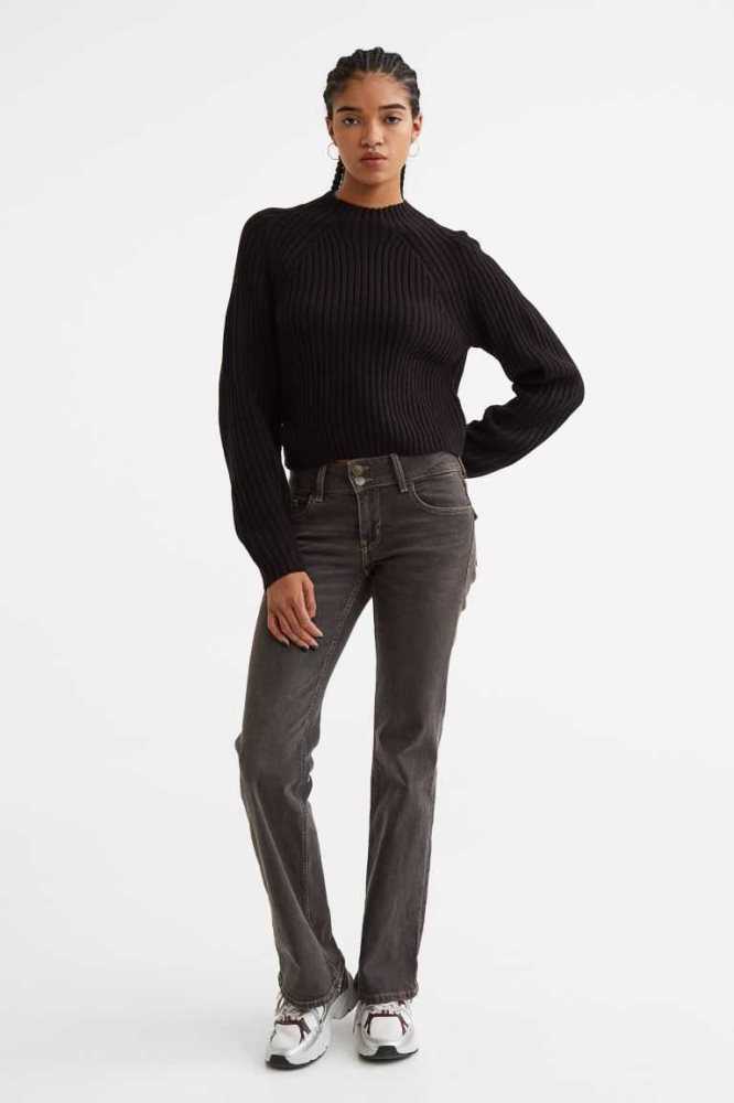 Suéteres H&M Rib-knit Mujer Morados | 237548ANX