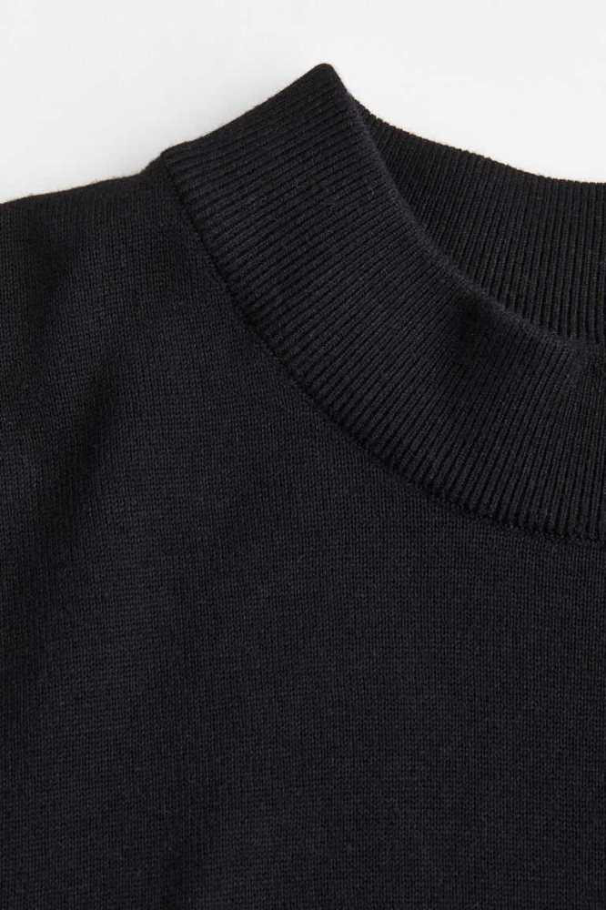 Suéteres H&M Slim Fit Fine-knit Mock Turtleneck Hombre Beige Claro | 195702FQC