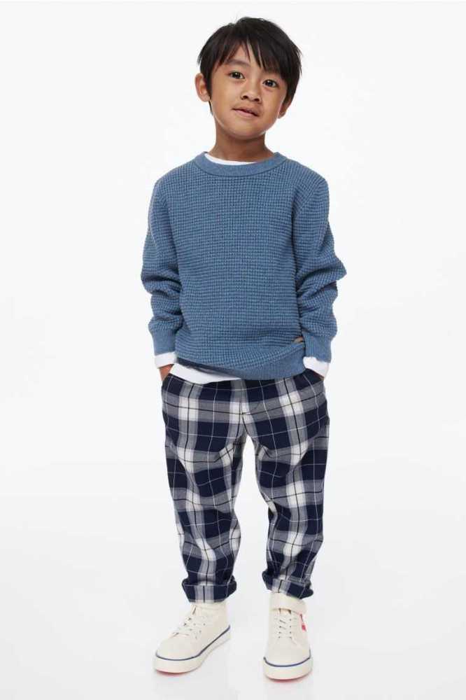 Suéteres H&M Waffle-knit Algodon Niños Amarillos | 203146VZK