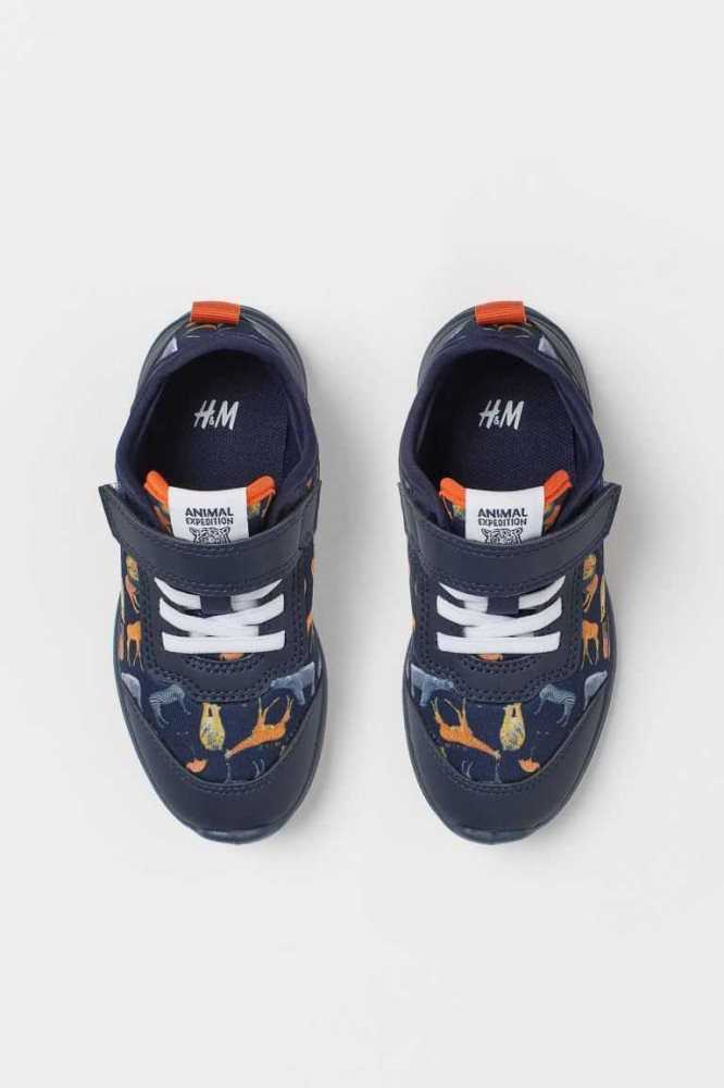 Tenis H&M Mesh Niños Negros | 569827WAK