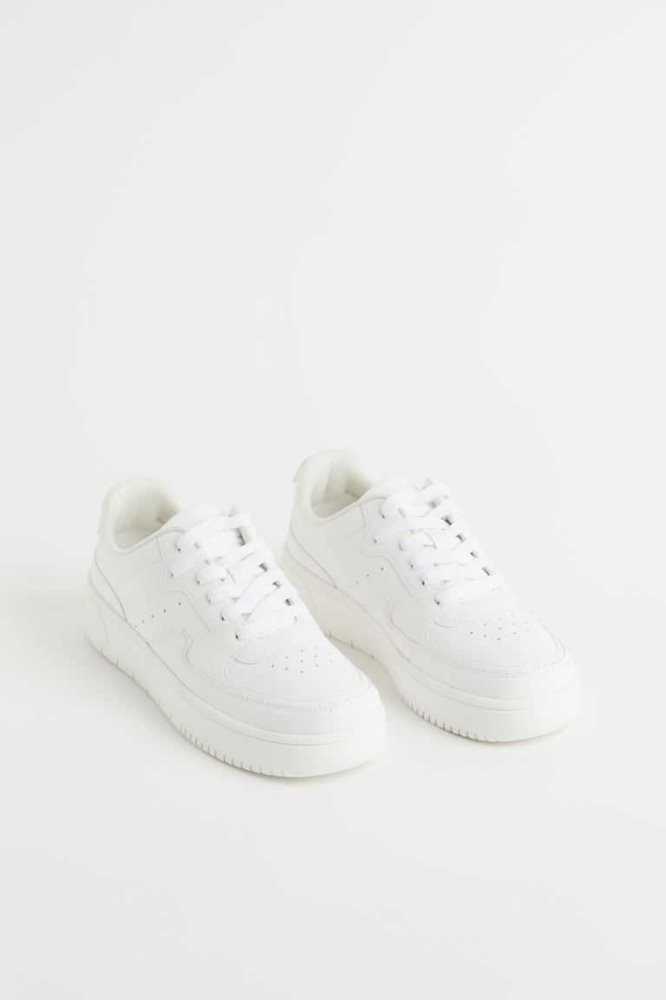 Tenis H&M Niños Blancos | 182045HKX