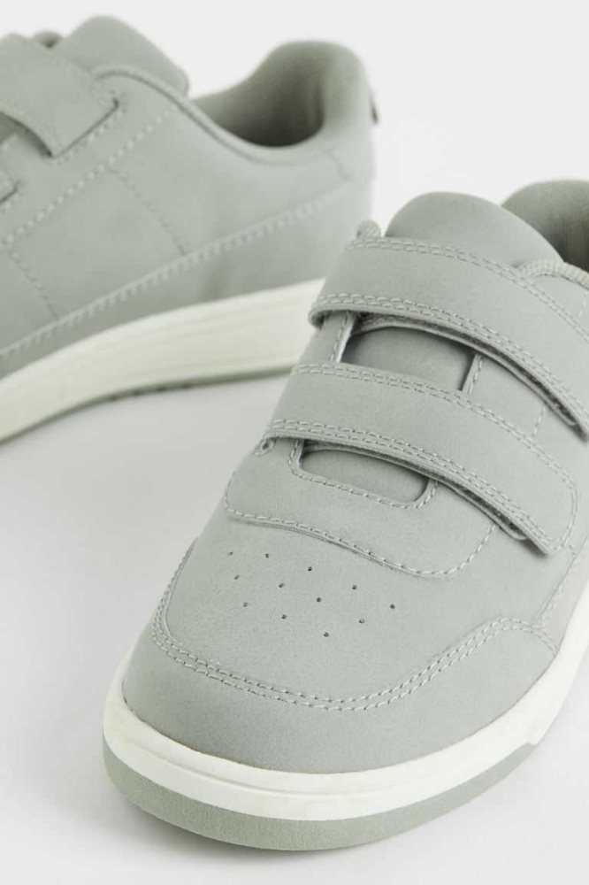 Tenis H&M Niños Kaki Claro Verdes | 758416BZQ