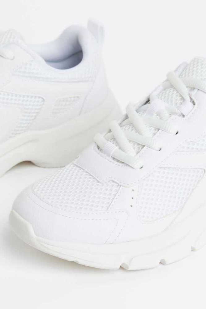 Tenis H&M Niños Morados Claro Beige Blancos | 485270HPD