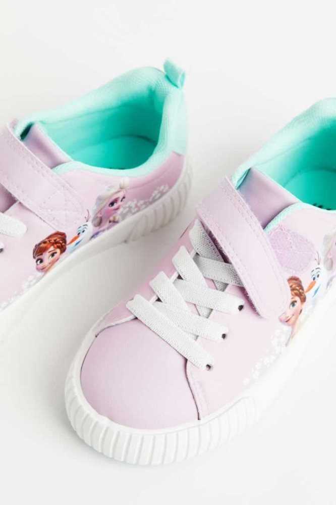 Tenis H&M Printed Niños Azules Claro | 607319LZI