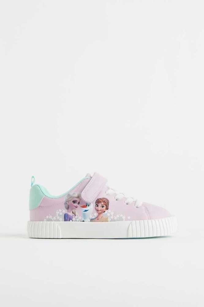 Tenis H&M Printed Niños Azules Claro | 607319LZI