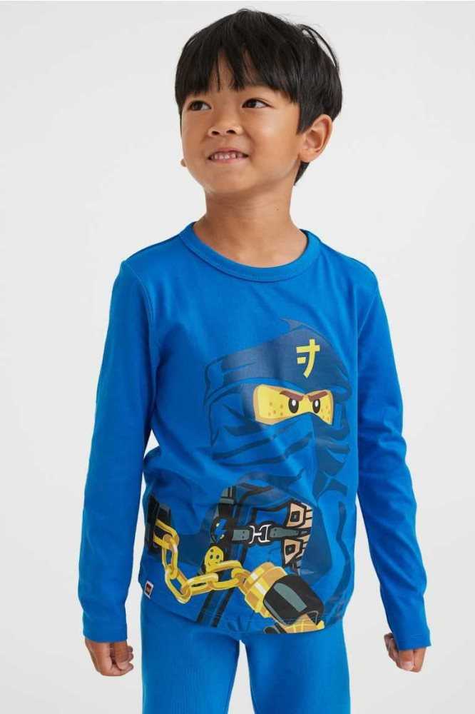 Tops H&M 3-pack Printed Niños Verdes | 925086GTA