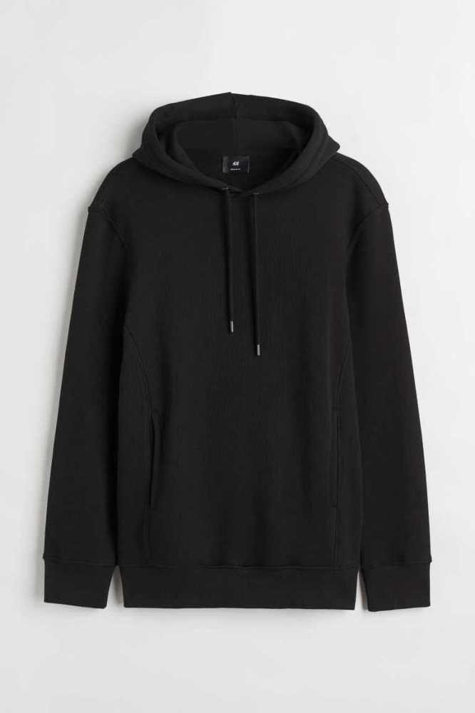 Tops H&M Regular Fit Hoodie Hombre Grises Claro Marrom | 241759PGL