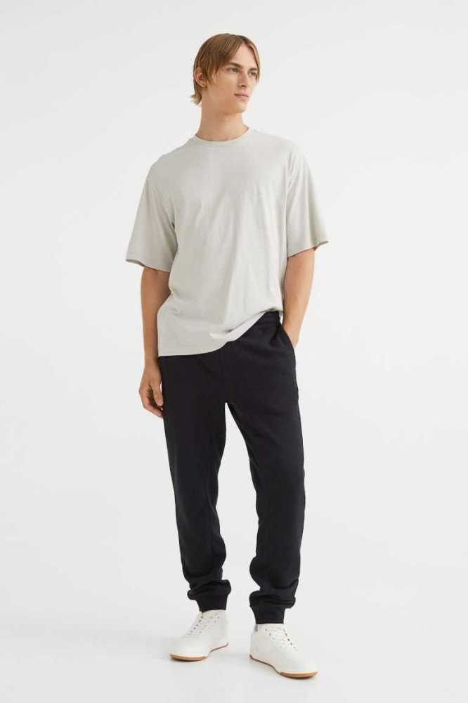 Tops H&M Regular Fit Sweatpants Hombre Kaki Verdes | 314079UAO