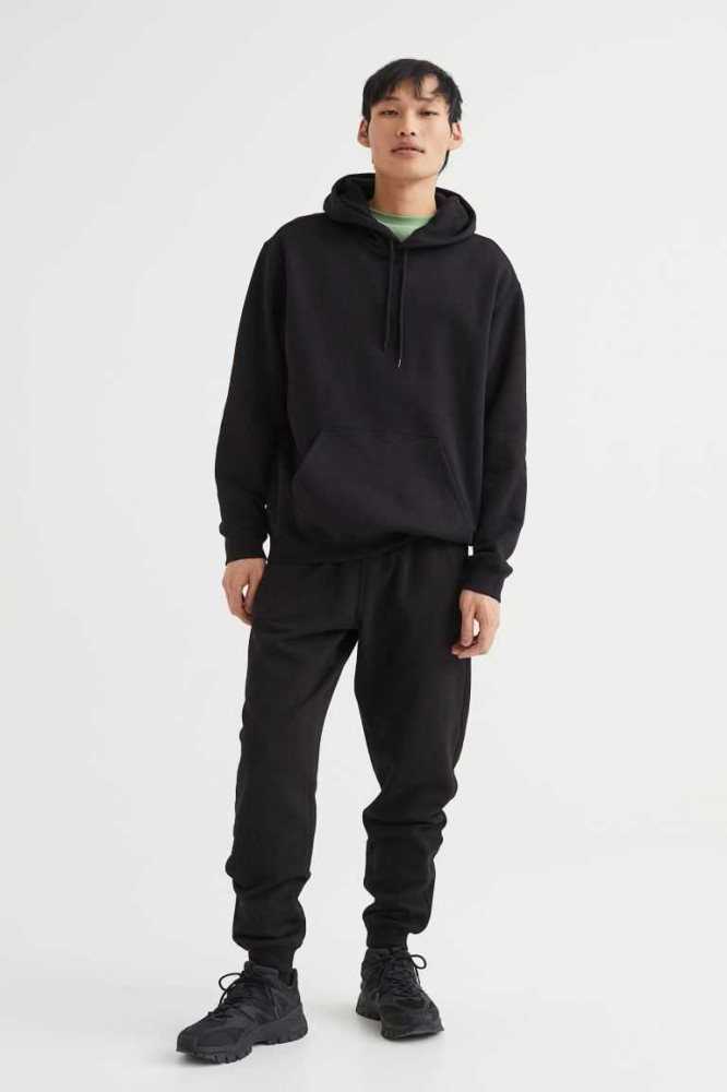 Tops H&M Relaxed Fit Hoodie Hombre Marrom | 501974LBP