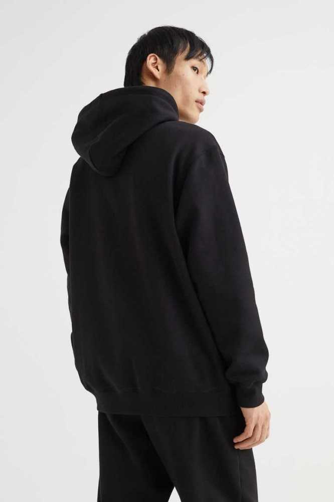 Tops H&M Relaxed Fit Hoodie Hombre Marrom | 501974LBP