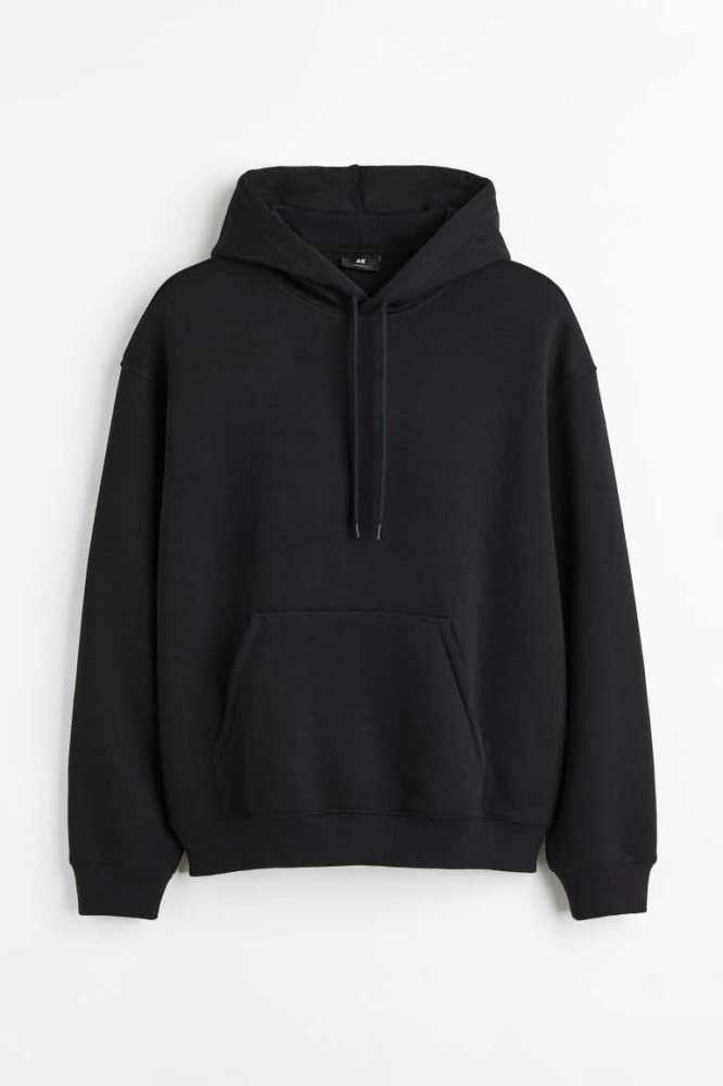 Tops H&M Relaxed Fit Hoodie Hombre Marrom | 501974LBP