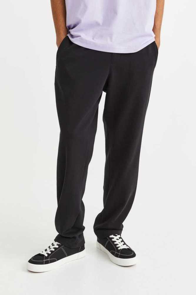 Tops H&M Relaxed Fit Sweatpants Hombre Grises Oscuro | 807642SUY