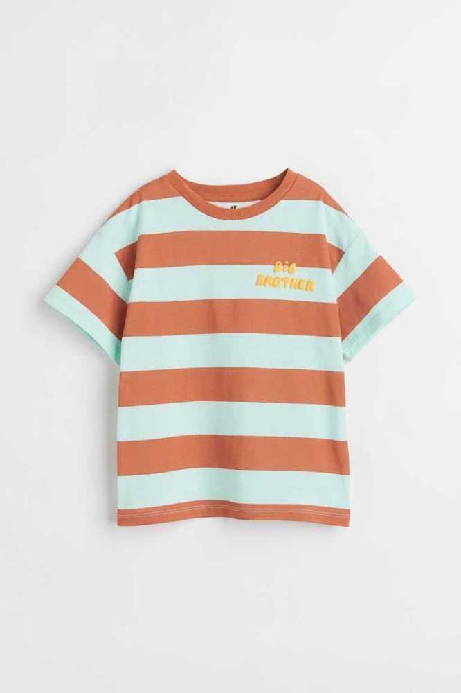 Tops H&M Sibling Niños Azules Claro | 704385EVS