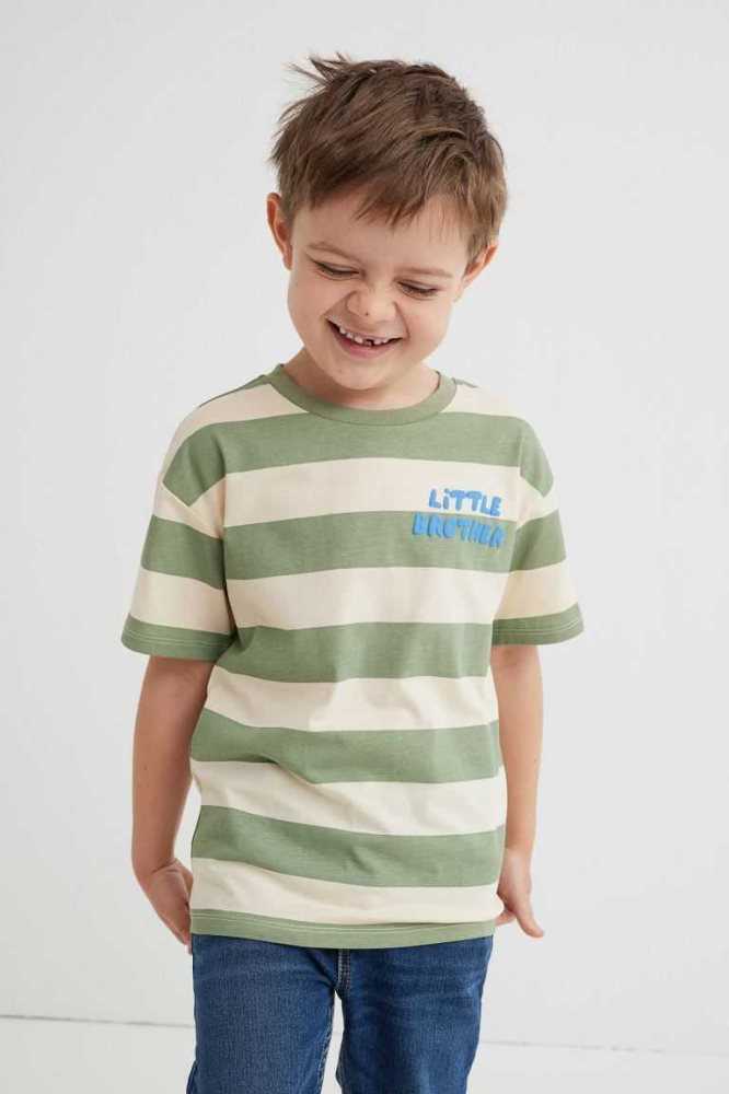 Tops H&M Sibling Niños Azules Claro | 704385EVS