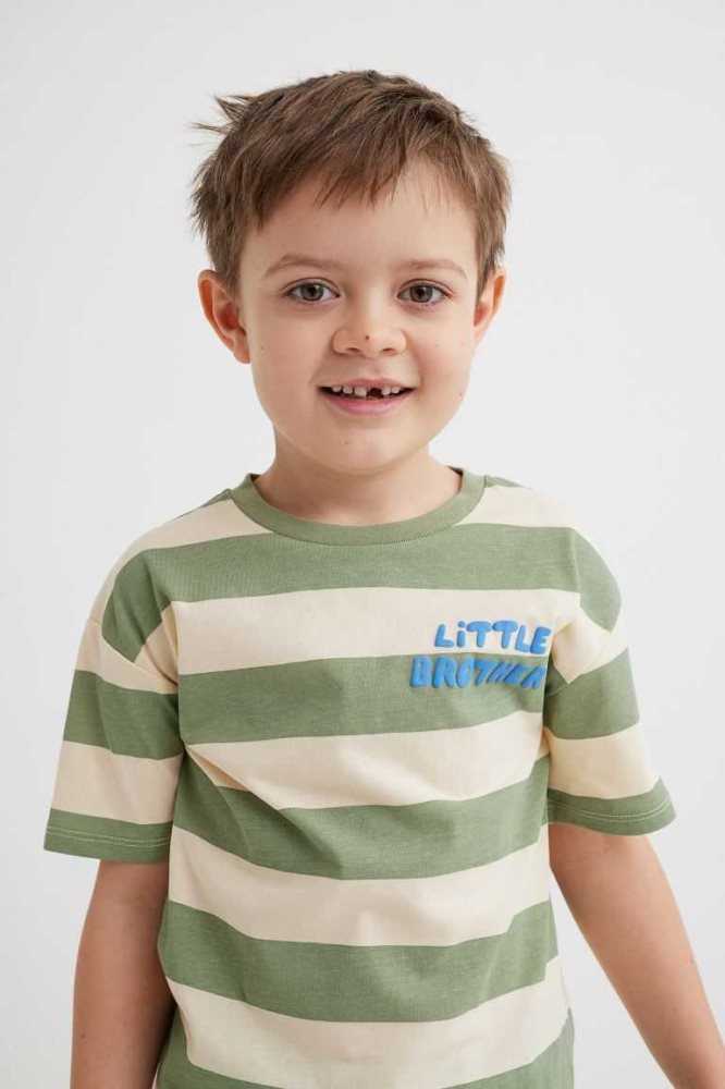 Tops H&M Sibling Niños Azules Claro | 704385EVS