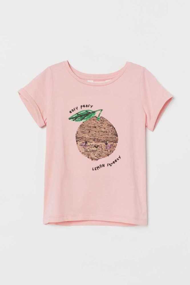 Tops H&M Top Niños Naranjas Claro | 706413XEP