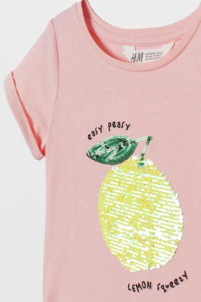 Tops H&M Top Niños Naranjas Claro | 706413XEP