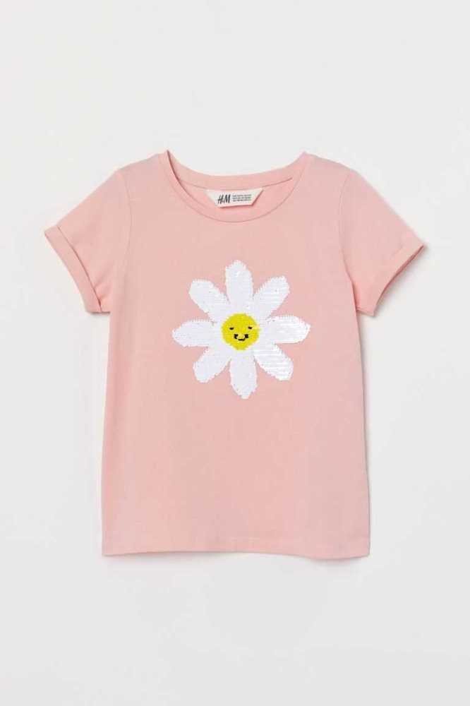 Tops H&M Top Niños Naranjas Claro | 706413XEP