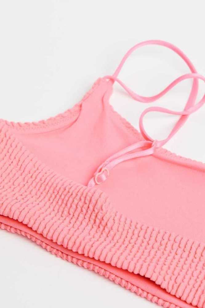 Trajes De Baño H&M Crinkled Bikini Niños Rosas | 039275QAF