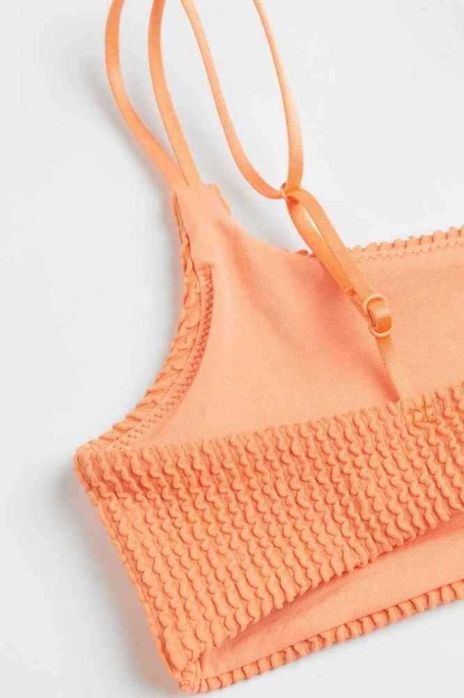 Trajes De Baño H&M Crinkled Bikini Niños Rosas | 039275QAF