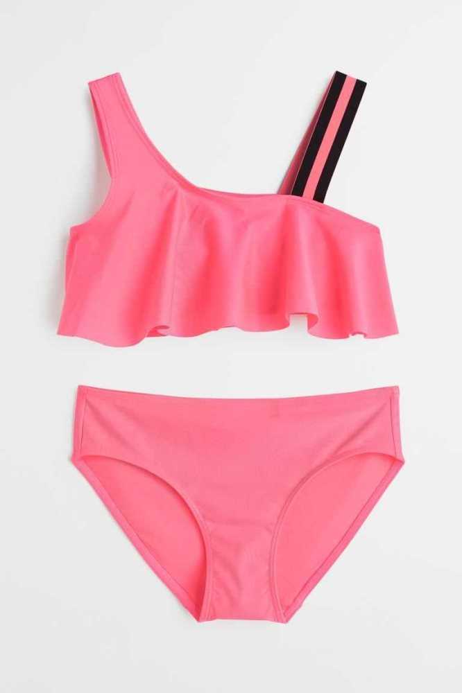 Trajes De Baño H&M Flounced Bikini Niños Rosas | 015894ELG