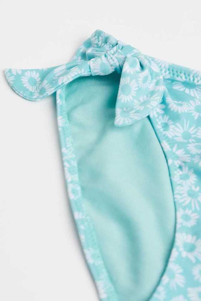 Trajes De Baño H&M Halterneck Bikini Niños Azules Claro | 742695DJE