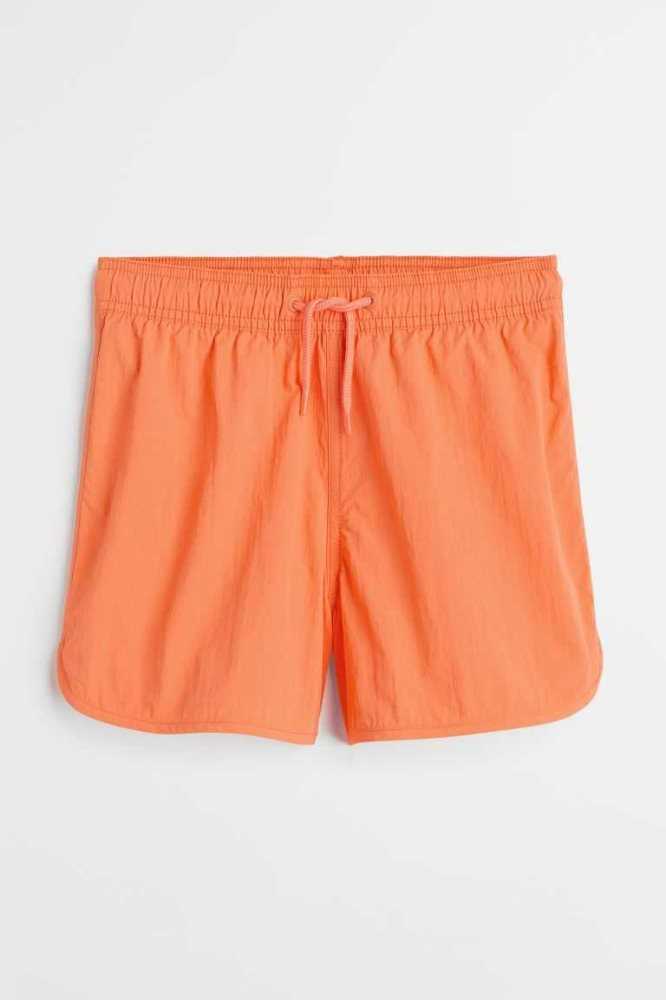 Trajes De Baño H&M Nylon Shorts Niños Naranjas | 935718MFT