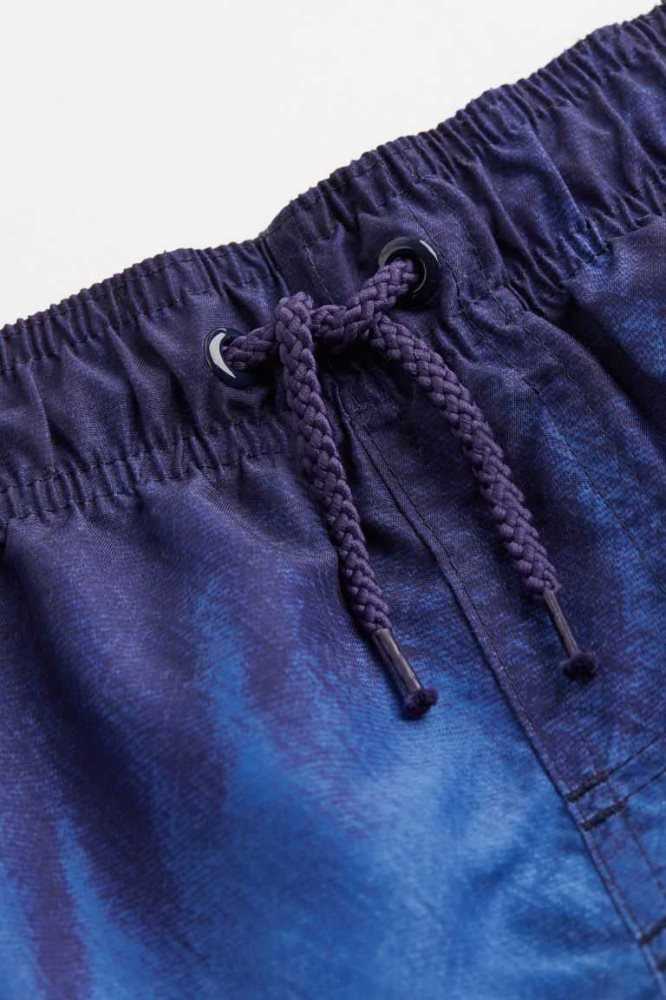 Trajes De Baño H&M Patterned Shorts Niños Azules | 209187VJL