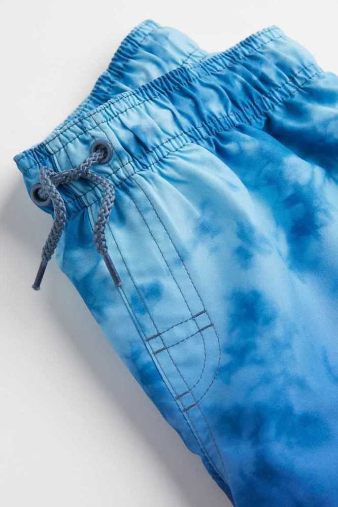 Trajes De Baño H&M Patterned Shorts Niños Azules | 209187VJL