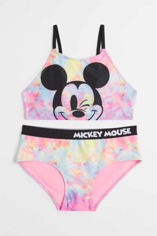 Trajes De Baño H&M Printed Bikini Niños Rosas | 587142CRO