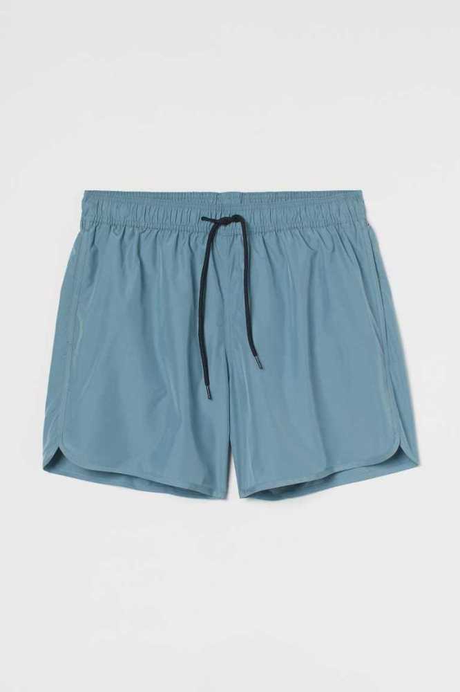 Trajes De Baño H&M Shorts Hombre Beige Claro | 839510SWD